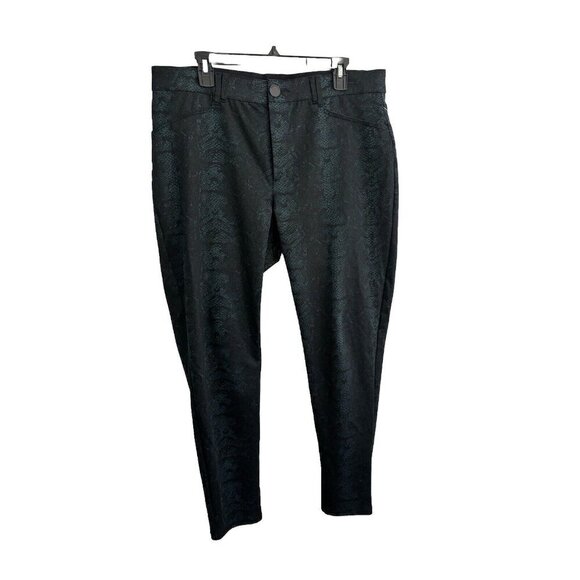 Democracy Ab Technology Snake Skin Pattern Skinny Pants Women 14 - Picture 1 of 12